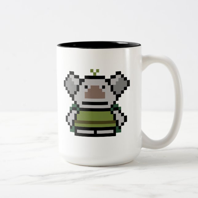 Frozen | 8-Bit Troll Two-Tone Coffee Mug (Right)