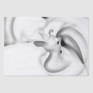 Frozen: Abstract Grey, White & Black Tissue Paper