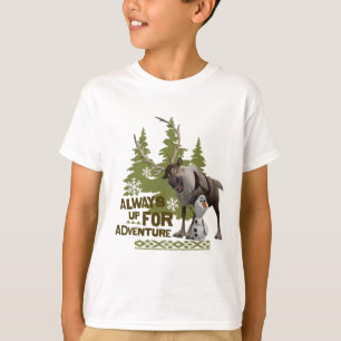 Frozen   Always up for Adventure T-Shirt