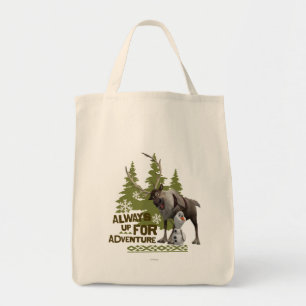 Frozen   Always up for Adventure Tote Bag