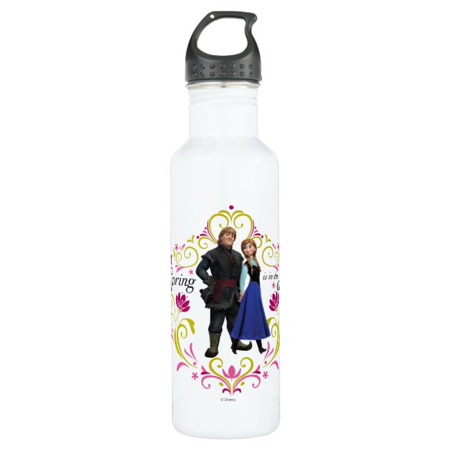 Frozen | Anna and Kristoff - Springtime 710 Ml Water Bottle (Front)