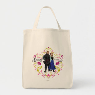 Frozen   Anna and Kristoff - Springtime Tote Bag