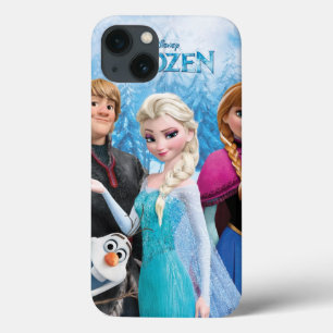 Frozen   Anna, Elsa, Kristoff and Olaf iPhone 13 Case