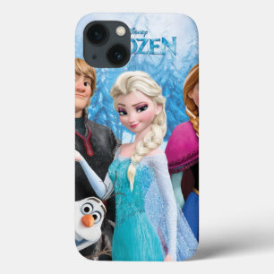 Frozen   Anna, Elsa, Kristoff and Olaf iPhone 13 Case