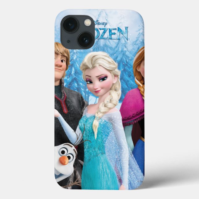 Frozen | Anna, Elsa, Kristoff and Olaf Case-Mate iPhone Case (Back)