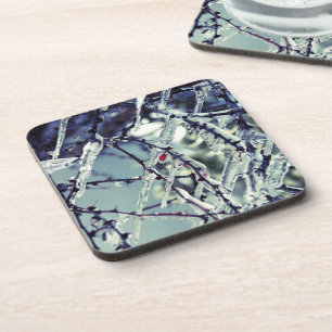 Frozen Berry Cork Coaster Set