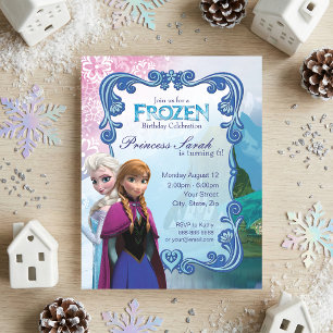 Frozen Birthday Party Invitation