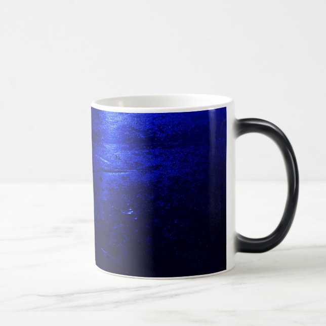 Frozen Blue Black/White 11 oz Morphing Mug (Right)