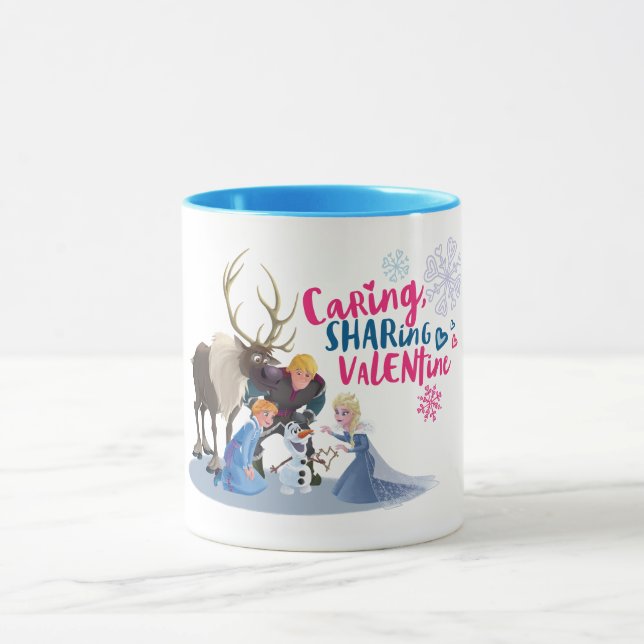 Frozen | Caring, Sharing Valentine Mug (Center)