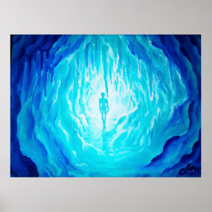 frozen cave poster