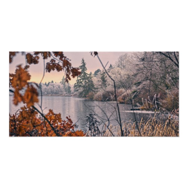 Frozen Deer Lake. Poster (Front)