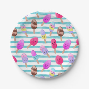 Frozen Delights Paper Plate