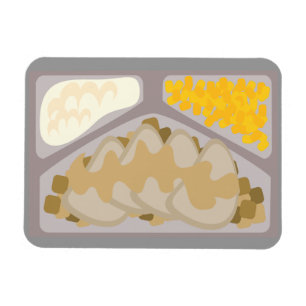 Frozen Dinner Mega Magnet