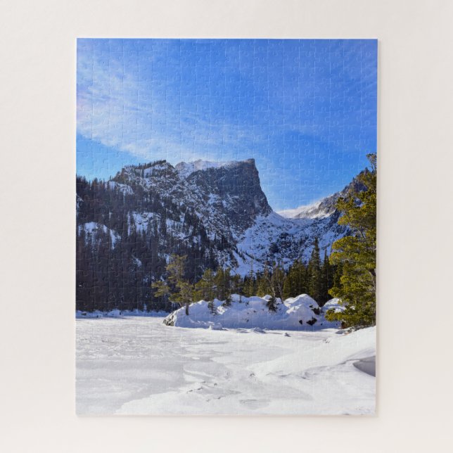 Frozen Dream Lake - RMNP - 16x20 - 520 pcs Jigsaw Puzzle (Vertical)