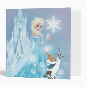 Frozen   Elsa and Olaf - Icy Glow Binder