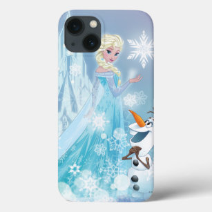 Frozen   Elsa and Olaf - Icy Glow iPhone 13 Case