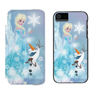 Frozen   Elsa and Olaf - Icy Glow Incipio Watson™ iPhone 5 Wallet Case
