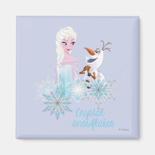 Frozen   Elsa and Olaf Magnet
