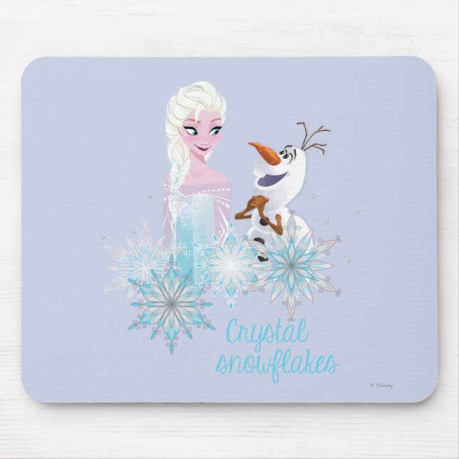 Frozen | Elsa and Olaf Mouse Pad (Front)