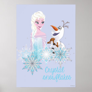 Frozen   Elsa and Olaf Poster