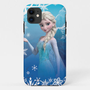 Frozen   Elsa Over the Shoulder Smirk iPhone 11 Case