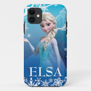 Frozen   Elsa Over the Shoulder Smirk iPhone 11 Case