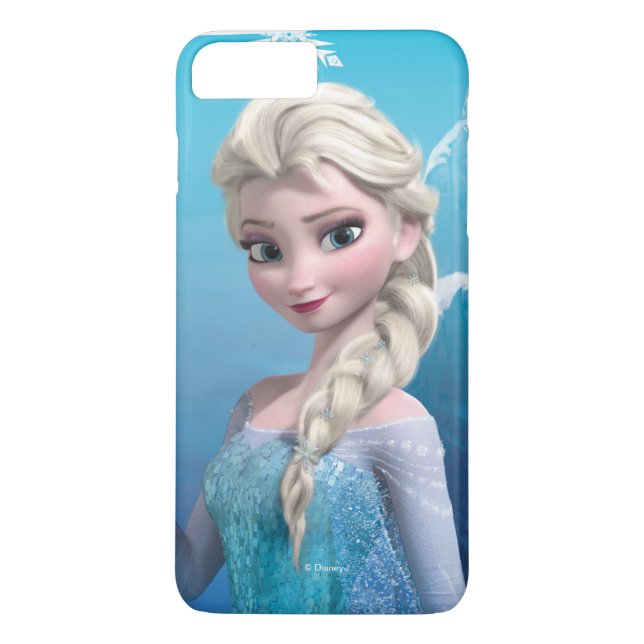Frozen | Elsa Over the Shoulder Smirk Case-Mate iPhone Case (Back)