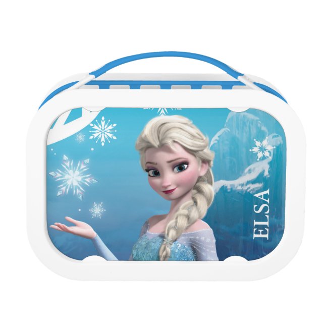 Frozen | Elsa Over the Shoulder Smirk Lunch Box (Front)