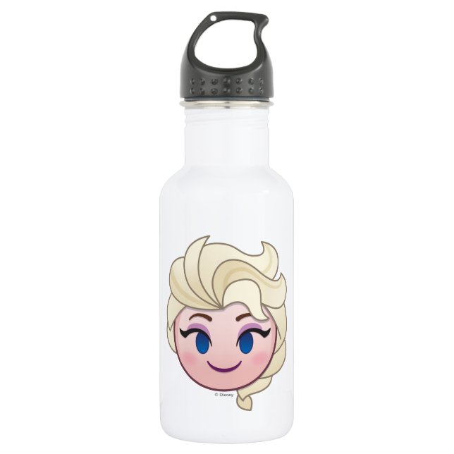 Frozen Emoji | Elsa 532 Ml Water Bottle (Front)