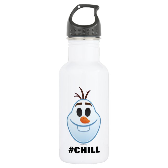 Frozen Emoji | Olaf 532 Ml Water Bottle (Front)