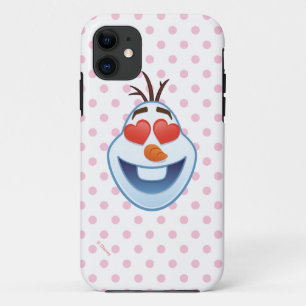 Frozen Emoji   Olaf with Heart-Shaped Eyes iPhone 11 Case