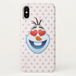 Frozen Emoji   Olaf with Heart-Shaped Eyes iPhone X Case