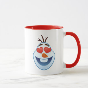 Frozen Emoji   Olaf with Heart-Shaped Eyes Mug