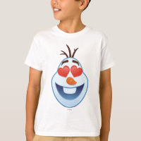 Frozen Emoji | Olaf with Heart-Shaped Eyes