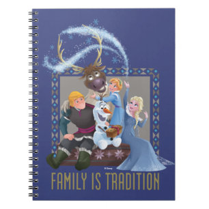 Frozen   Family is Tradition Notebook