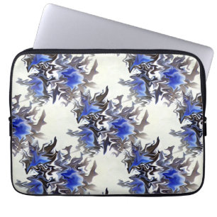 Frozen Flowers....... Laptop Sleeve