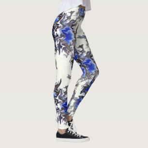 Frozen Flowers....... Leggings