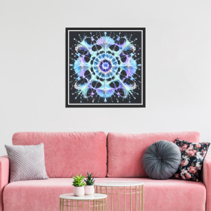 Frozen Frequency Canvas Print