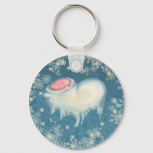 Frozen Heart Keychain