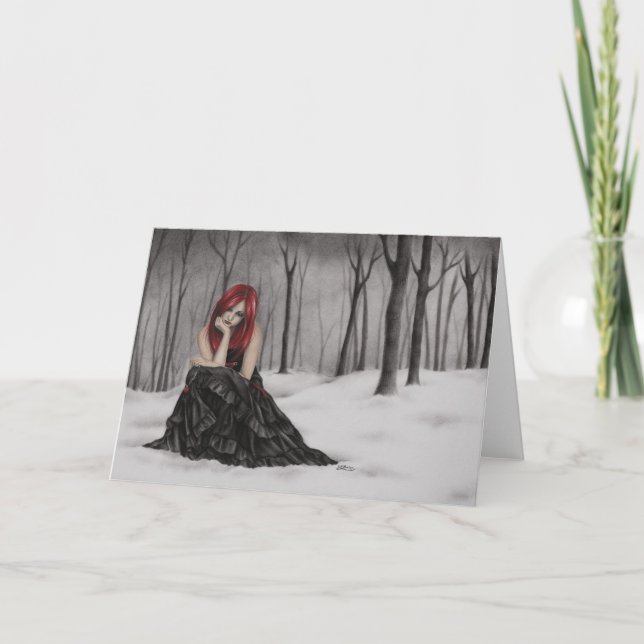 Frozen Hearts Greeting Card (Front)
