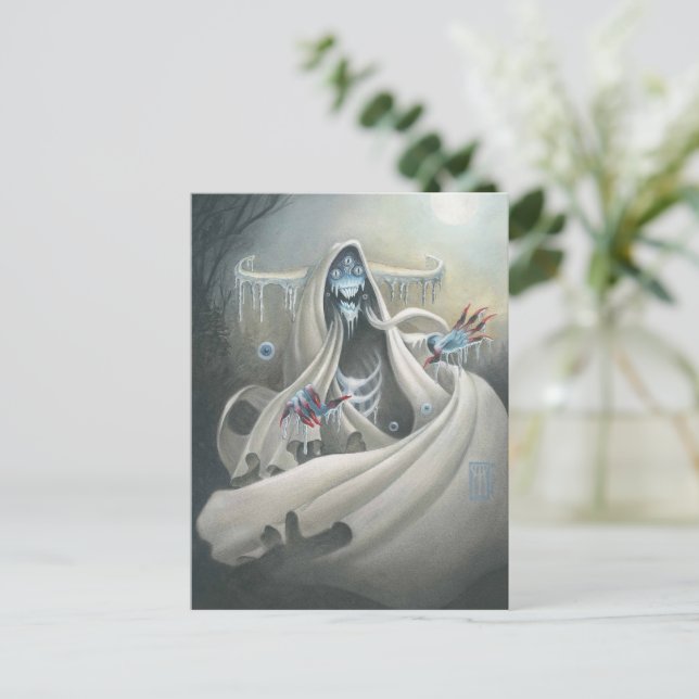Frozen Horror Postcard (Standing Front)