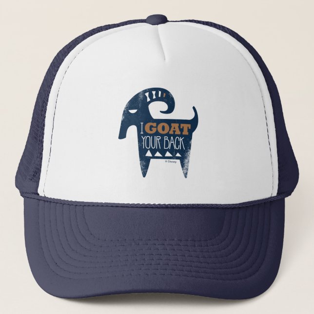 Frozen | I Goat Your Back Trucker Hat (Front)