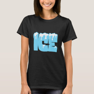 Frozen Ice Bag Halloween Costume For Men and Wome T-Shirt