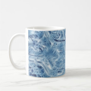 Frozen Ice Crystal Fractal Snowflake Coffee Mug