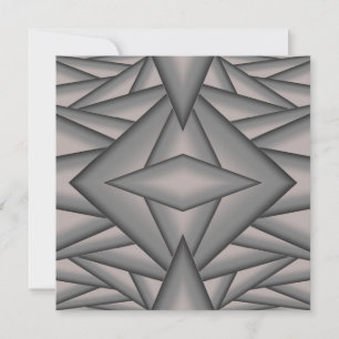 Frozen In Time Abstract Art Card