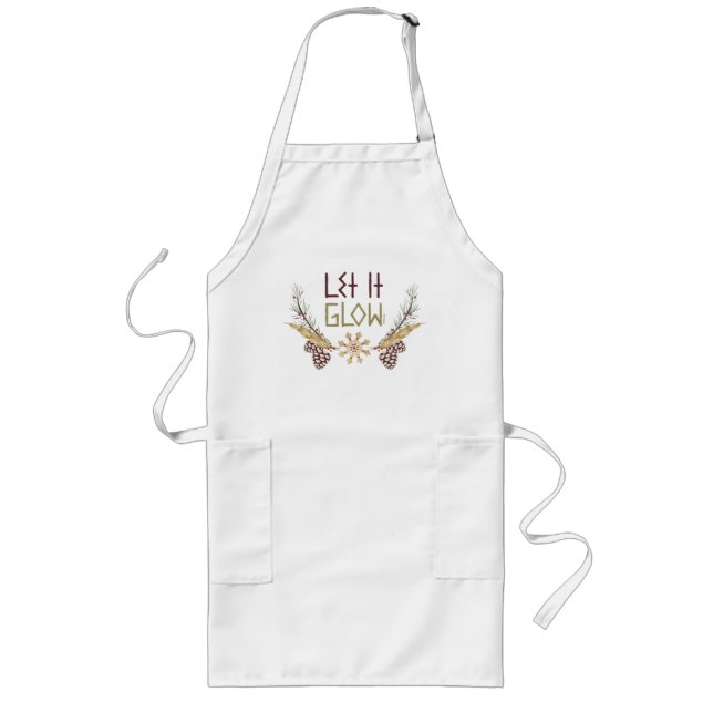 Frozen | Let it Glow Long Apron (Front)