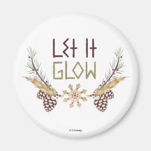 Frozen Let it Glow Magnet