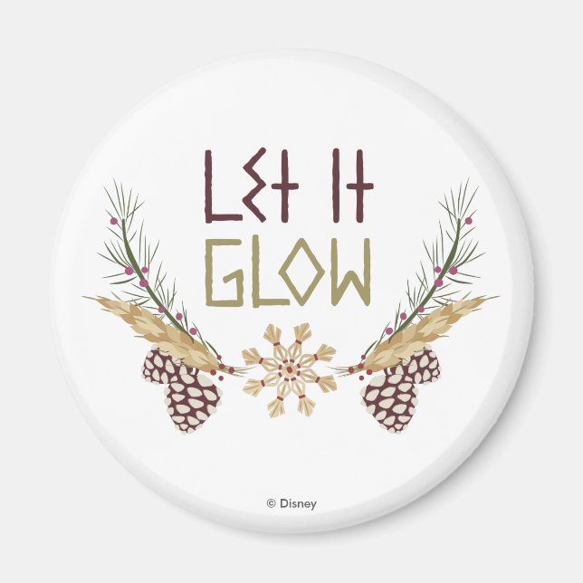 Frozen | Let it Glow Magnet (Front)