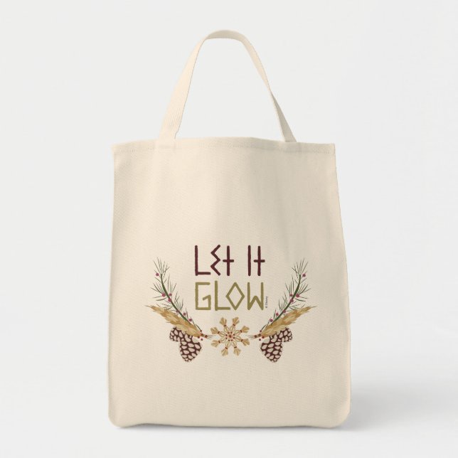 Frozen | Let it Glow Tote Bag (Front)
