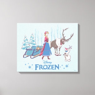 Frozen   Listen to your Heart Canvas Print